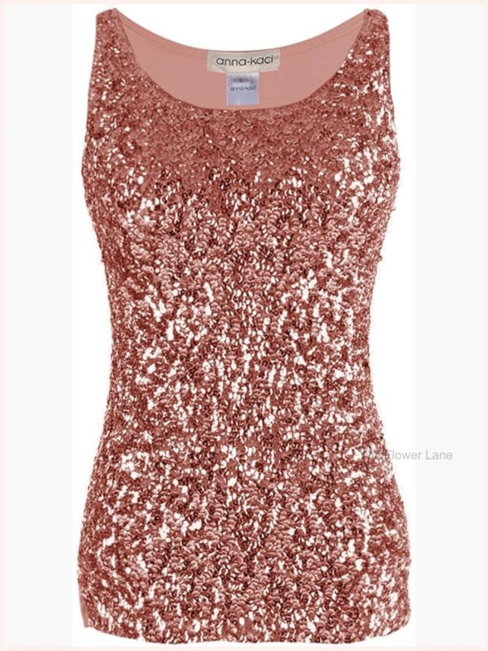 Sparkle Sequin Sleeveless Tank Top Women Glitter Party Tops